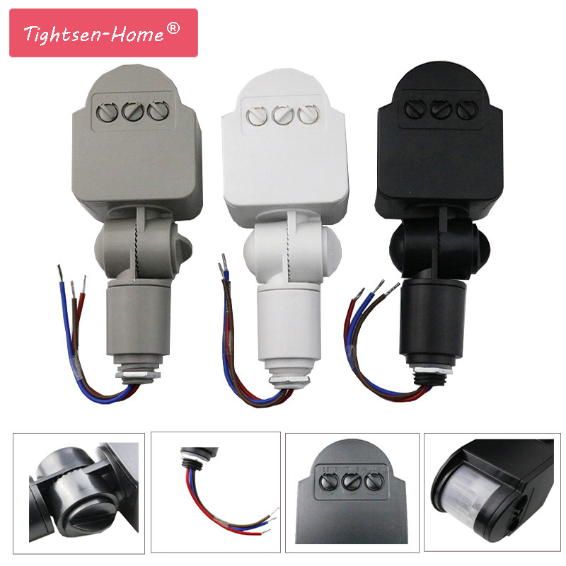 Outdoor Lighting Timer Switch - スマートモーションセンサー 220V 12V モーション検出器自動赤外線 PIR センサー