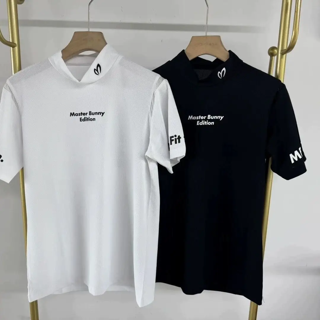 Outdoor Lighting New Jersey - 夏ゴルフウェア男性 2026 新しい本物のゴルフ Tシャツ軽量薄型速乾半袖アウトドアスポーツジャージメンズゴルフアパレル