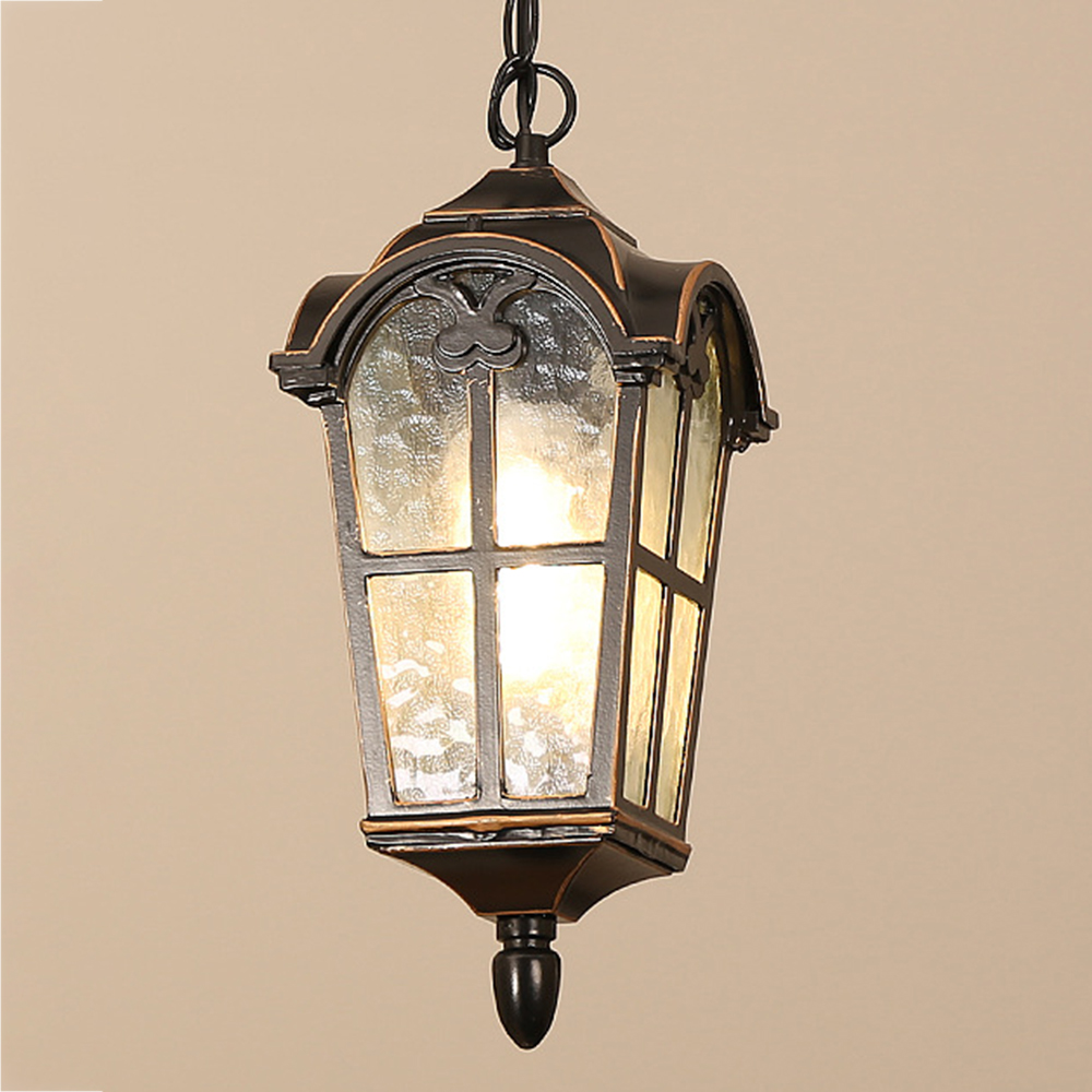 Outdoor Lighting Under Roof - 屋外シャンデリア防水中国のレトロなガーデンライト玄関バルコニー廊下通路庭のパビリオンのシーリングライト