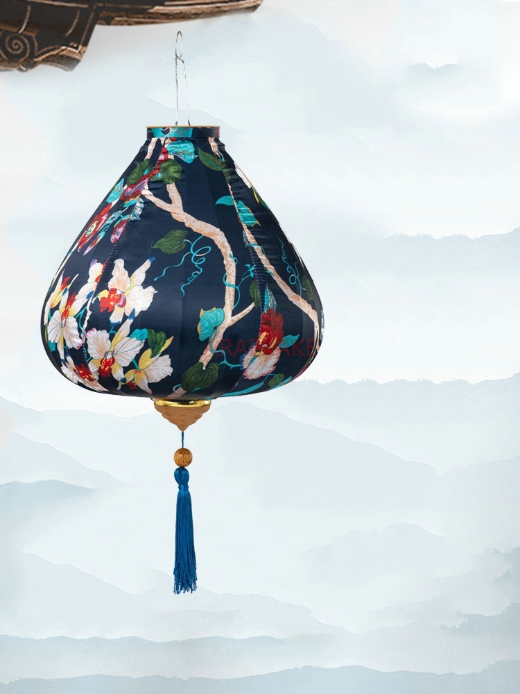 Outdoor Lighting Pendant - 新年用の屋外ランタン装飾、中国風のペンダントライト、伝統的なランタン、新年の装飾1個。