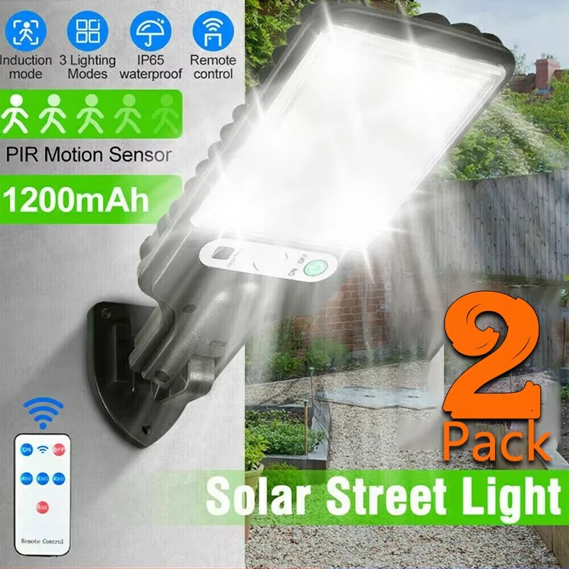 Outdoor Lighting Patio - 屋外ソーラーガーデンライト 人感センサー搭載 3モード テラス/ガレージ/中庭用 防水屋外ソーラーランプ