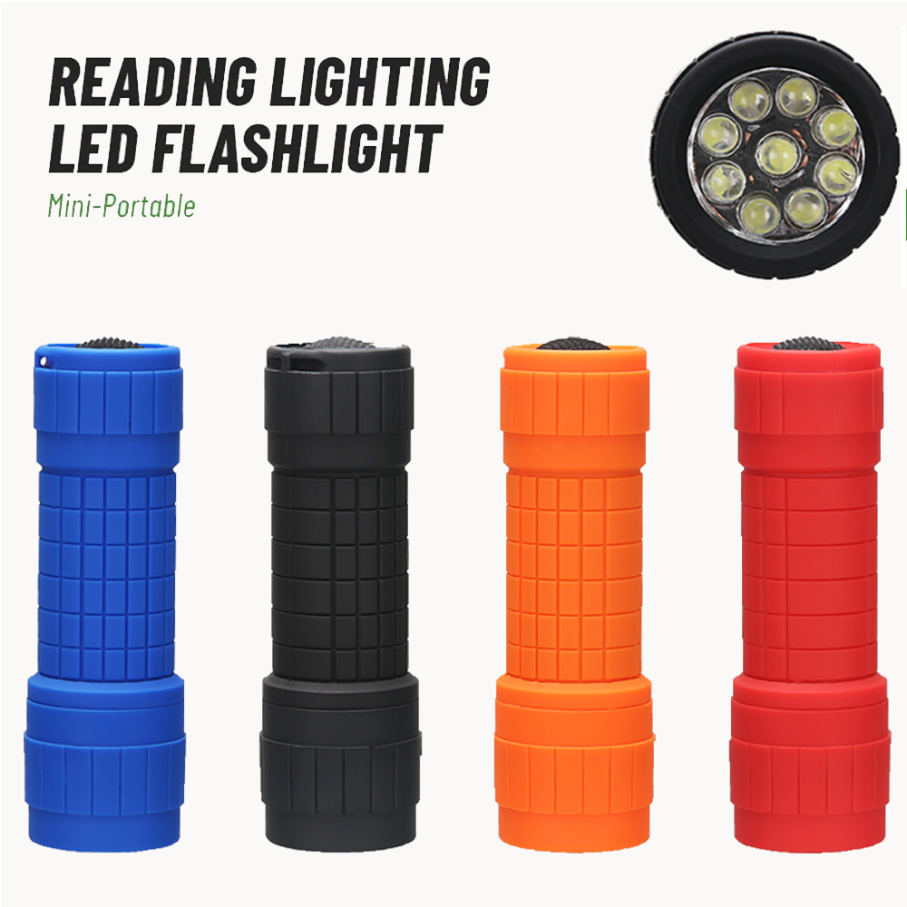 Outdoor Lighting Battery - ミニポータブル懐中電灯 9 XPE ランプビーズ 3 個の