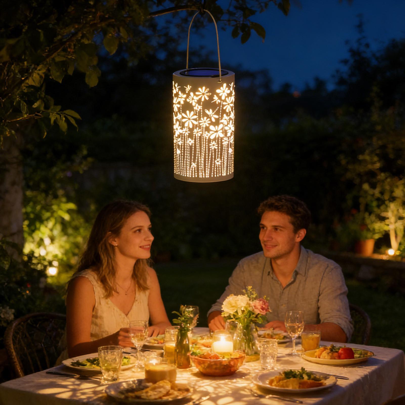 屋外用ランタン ポーチ用 防水フラワーランプ 装飾用ソーラー - Outdoor Lighting Pathway のレビューと価格