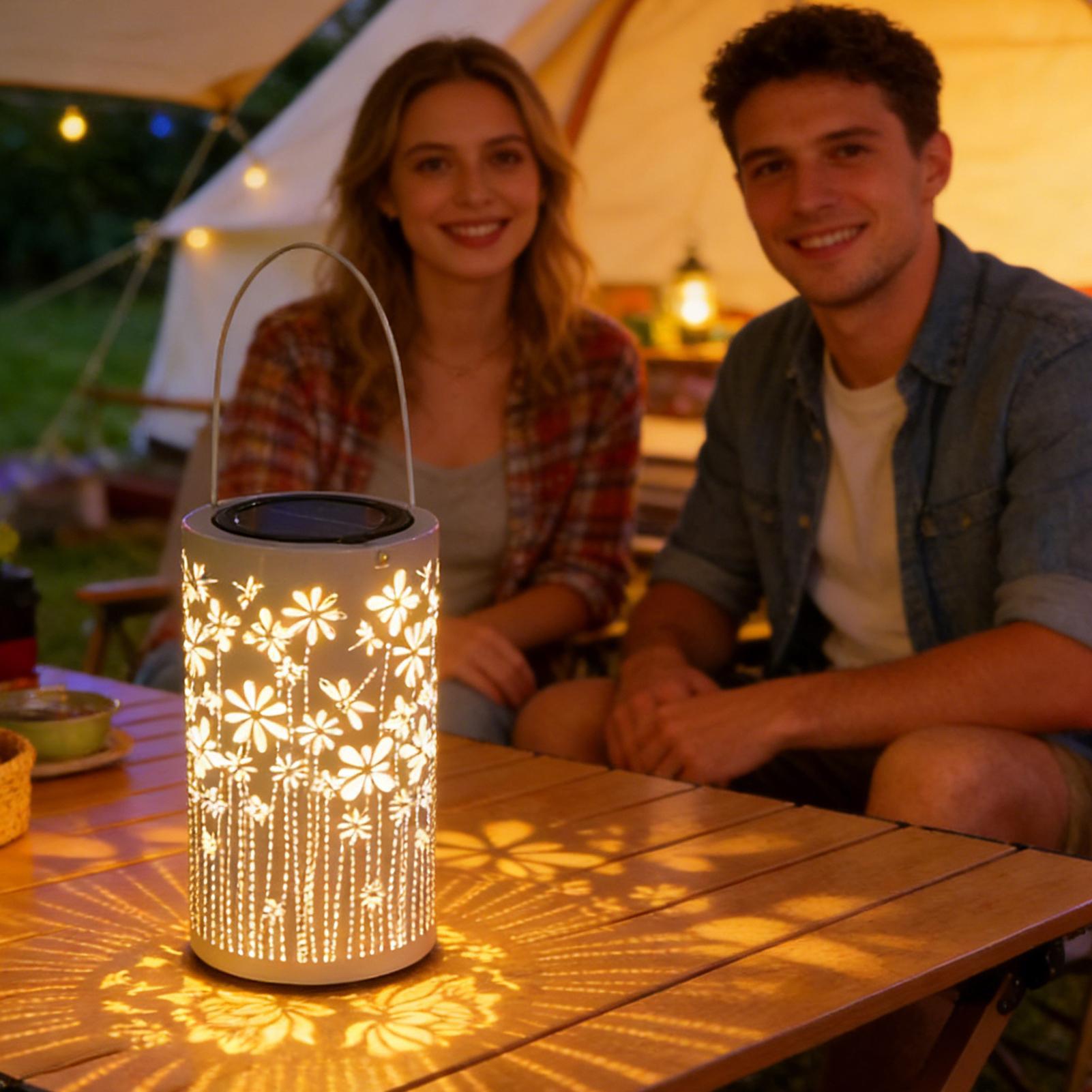 屋外用ランタン ポーチ用 防水フラワーランプ 装飾用ソーラー - Outdoor Lighting Pathway のレビューと価格