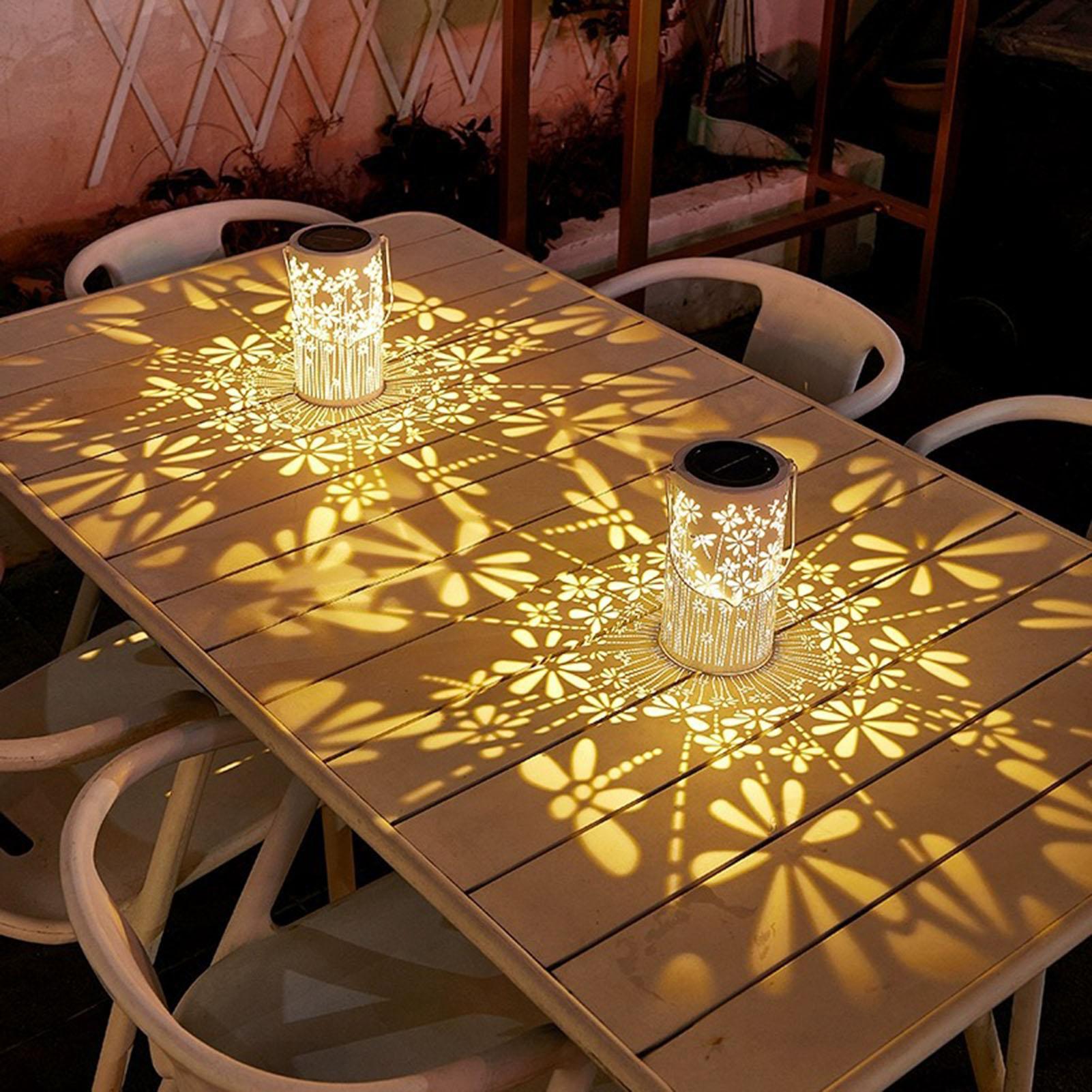 屋外用ランタン ポーチ用 防水フラワーランプ 装飾用ソーラー - Outdoor Lighting Pathway のレビューと価格