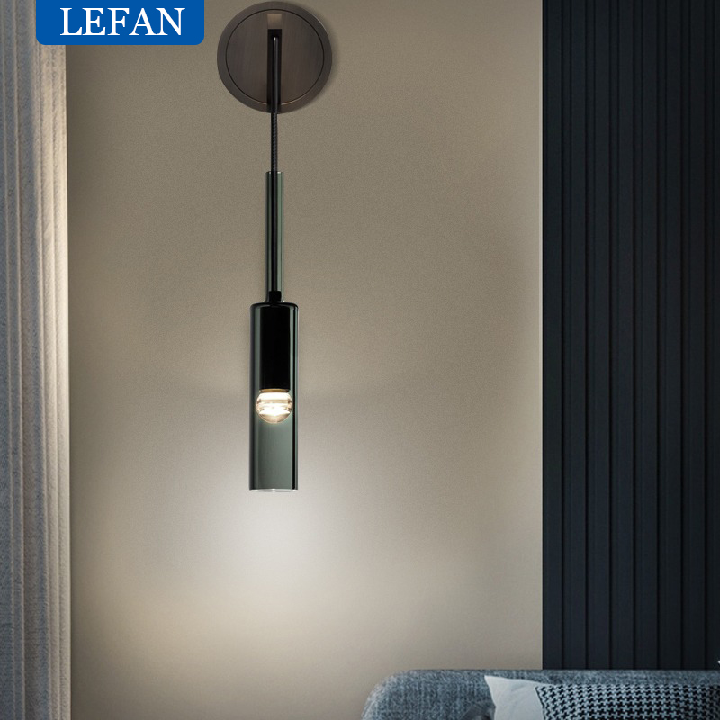 モダンな銅のLEDペンダントガラスランプ,モダンな北欧デザイ - Outdoor Lighting Pendant のレビューと価格