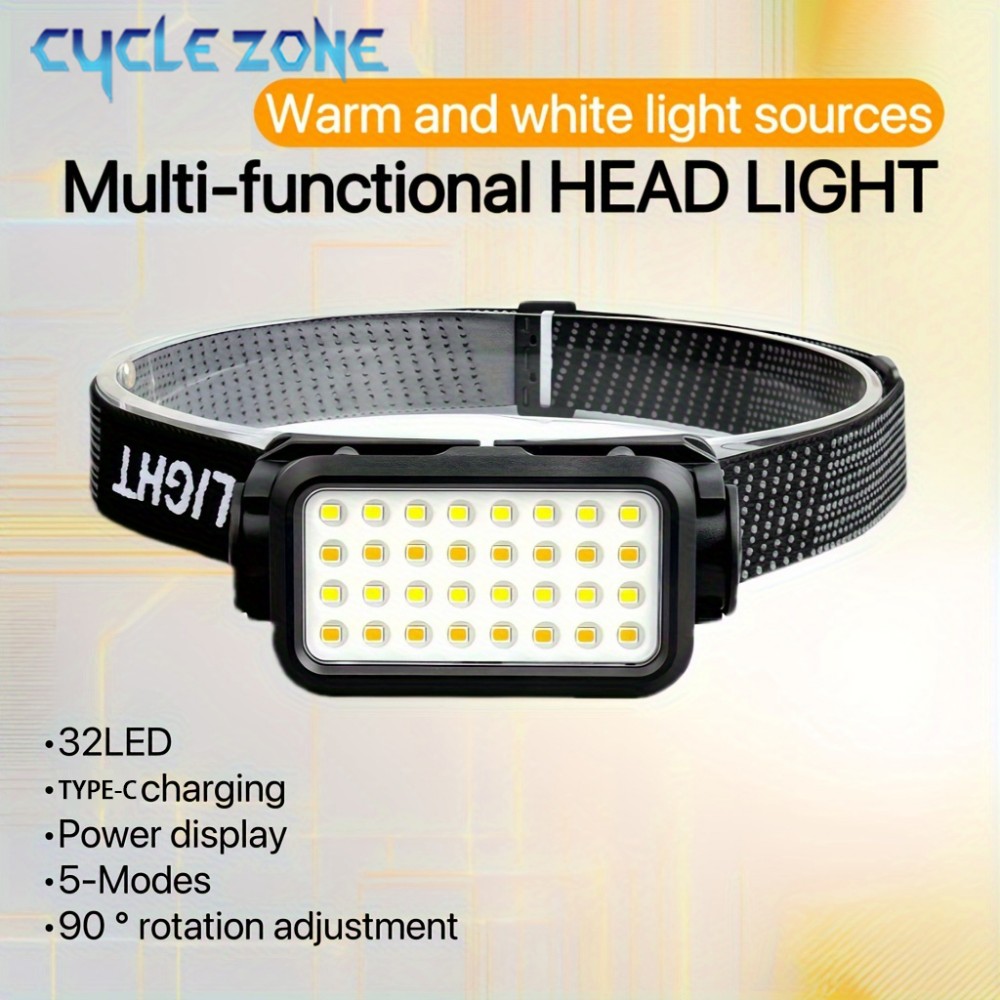 ポータブル充電式ヘッドランプ,32個のLED, 5つの調整可 - Outdoor Lighting At Lowe'S のレビューと価格
