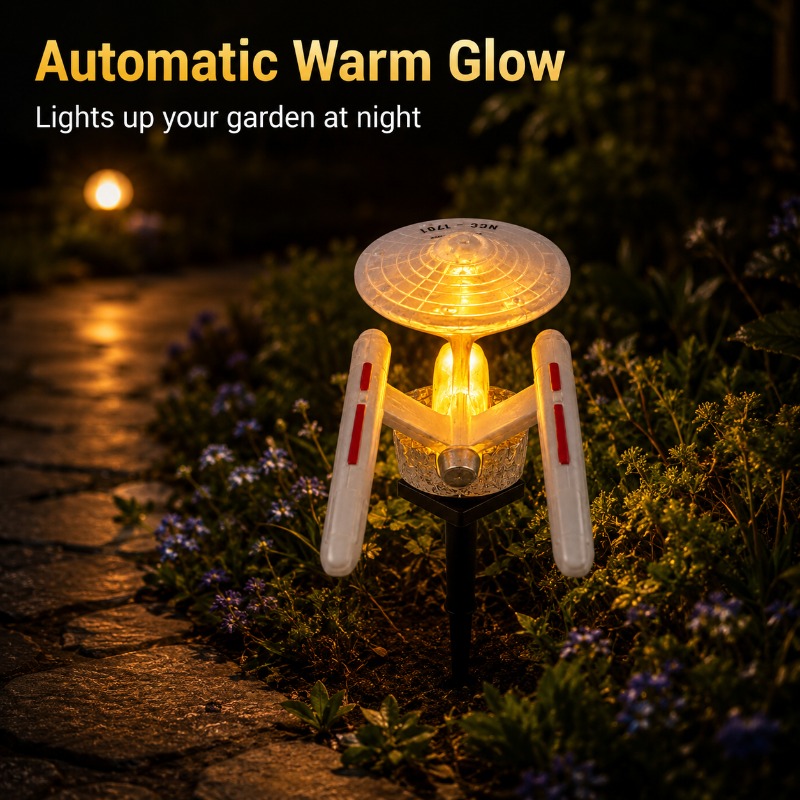 スタートレック USS エンタープライズ ソーラーガーデンス - Outdoor Lighting Gazebo のレビューと価格