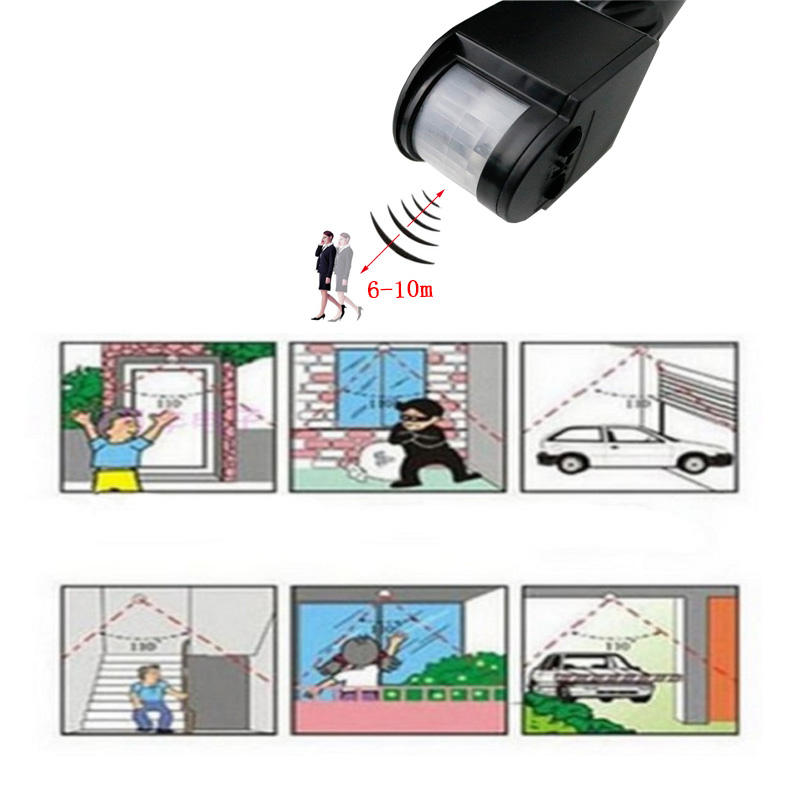スマートモーションセンサー 220V 12V モーション検出 - Outdoor Lighting Timer Switch のレビューと価格