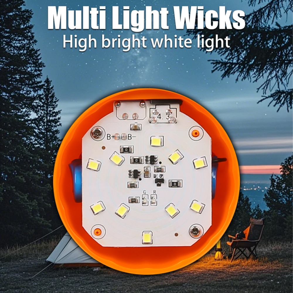 ポータブルミニキャンプランプ 4つの照明モード フック付き  - Outdoor Lighting Battery のレビューと価格