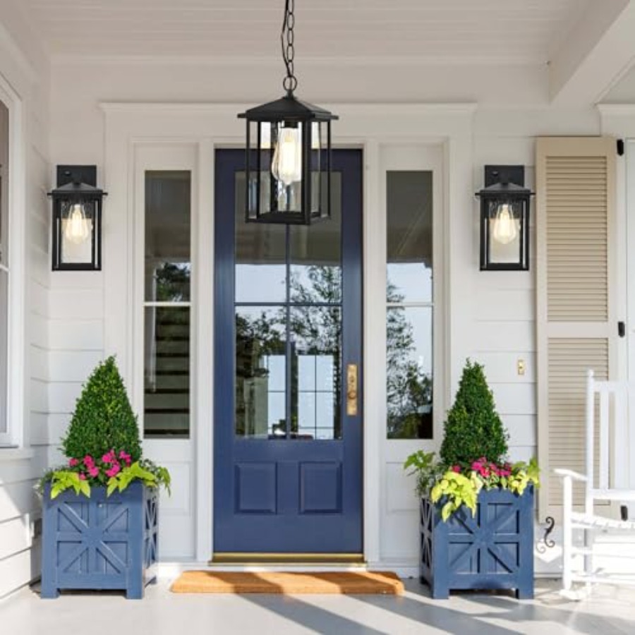 パティオ用屋外ペンダントライト、ポーチ用屋外ペンダント照明器 - Outdoor Lighting Pendant のレビューと価格
