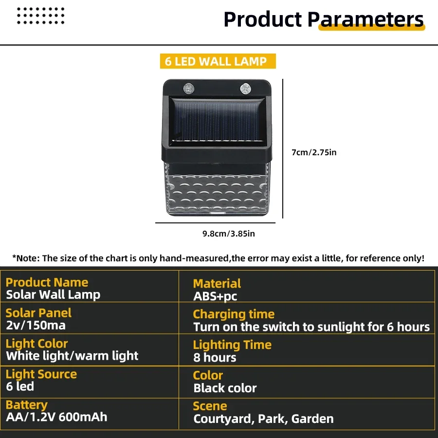 LED ソーラーライト PIR モーションセンサーウォールラ - Outdoor Lighting Sensor のレビューと価格