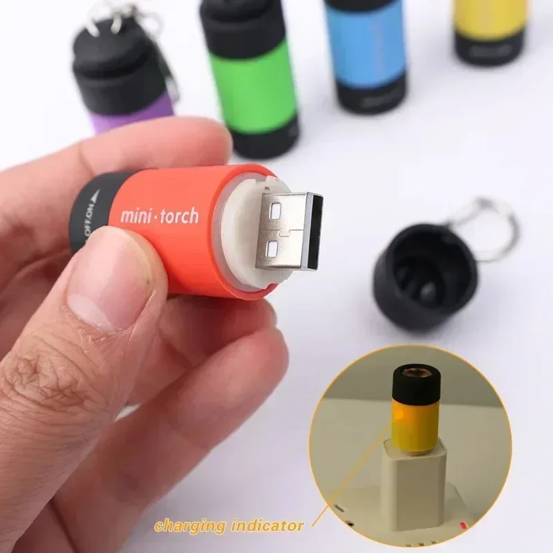 USB充電式LED多機能強力ライトポケットキーホルダー懐中電 - Outdoor Lighting Ideas のレビューと価格