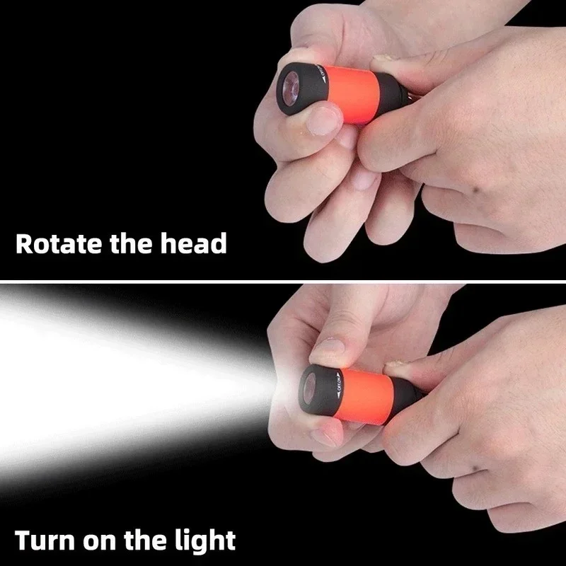USB充電式LED多機能強力ライトポケットキーホルダー懐中電 - Outdoor Lighting Ideas のレビューと価格