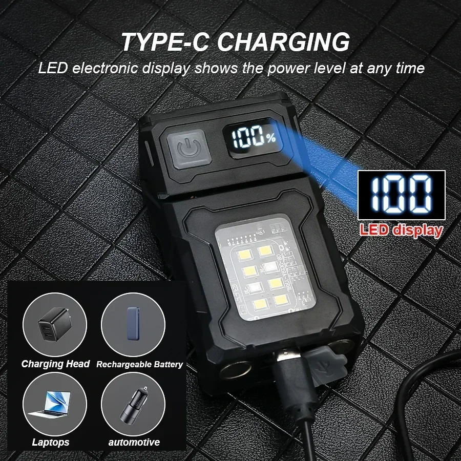 ミニ充電式 LED ポケット懐中電灯ポータブルサイド COB - Outdoor Lighting Ideas のレビューと価格