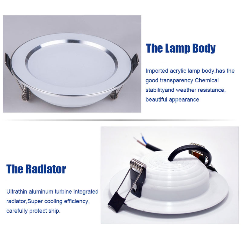 10 個ロット調光可能な防水 LED ダウンライト 5 ワッ - Outdoor Lighting Under Roof のレビューと価格