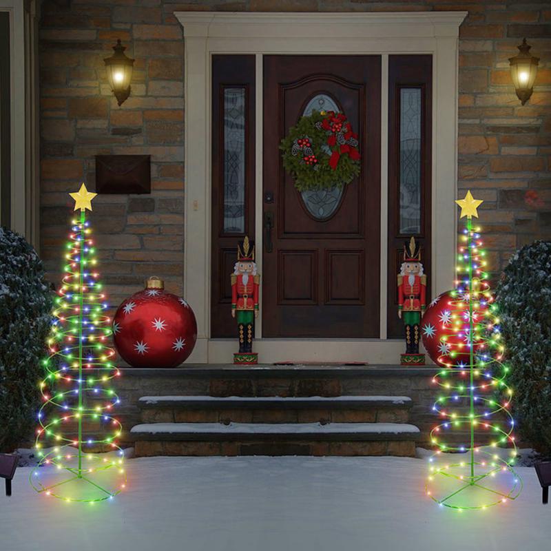 1 個屋外防水ソーラー Led クリスマスツリー装飾太陽光発 - Outdoor Lighting Tree のレビューと価格