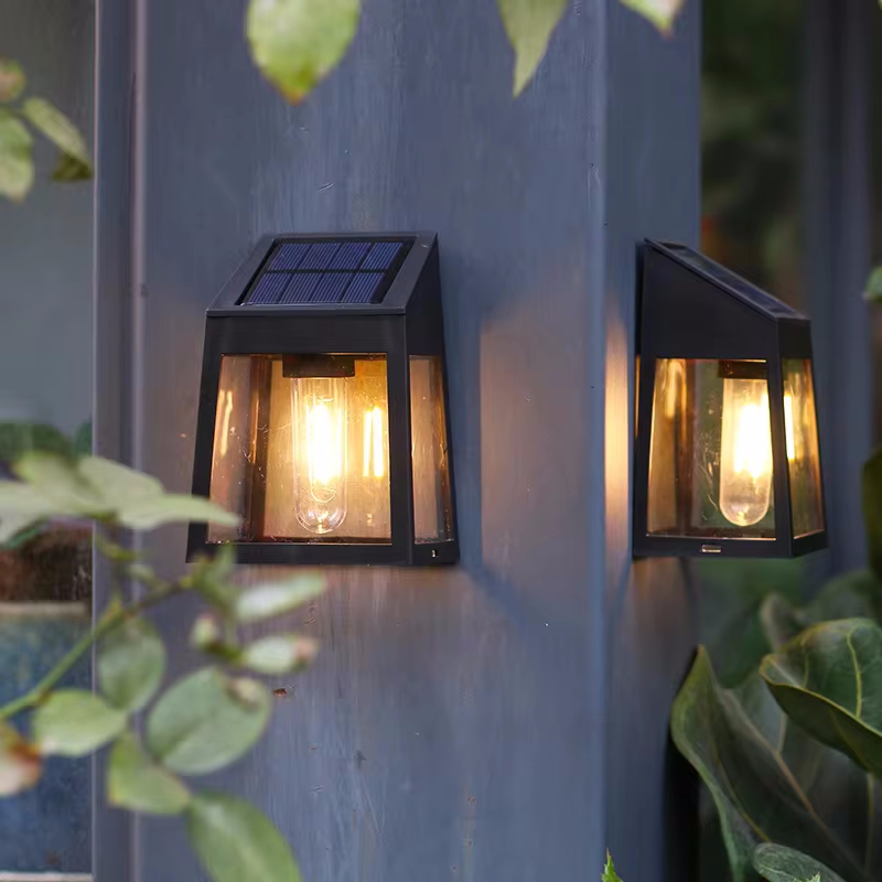 屋外ソーラーランプ,防水,壁照明,庭の装飾,タングステン電球 - Outdoor Lighting Driveway のレビューと価格