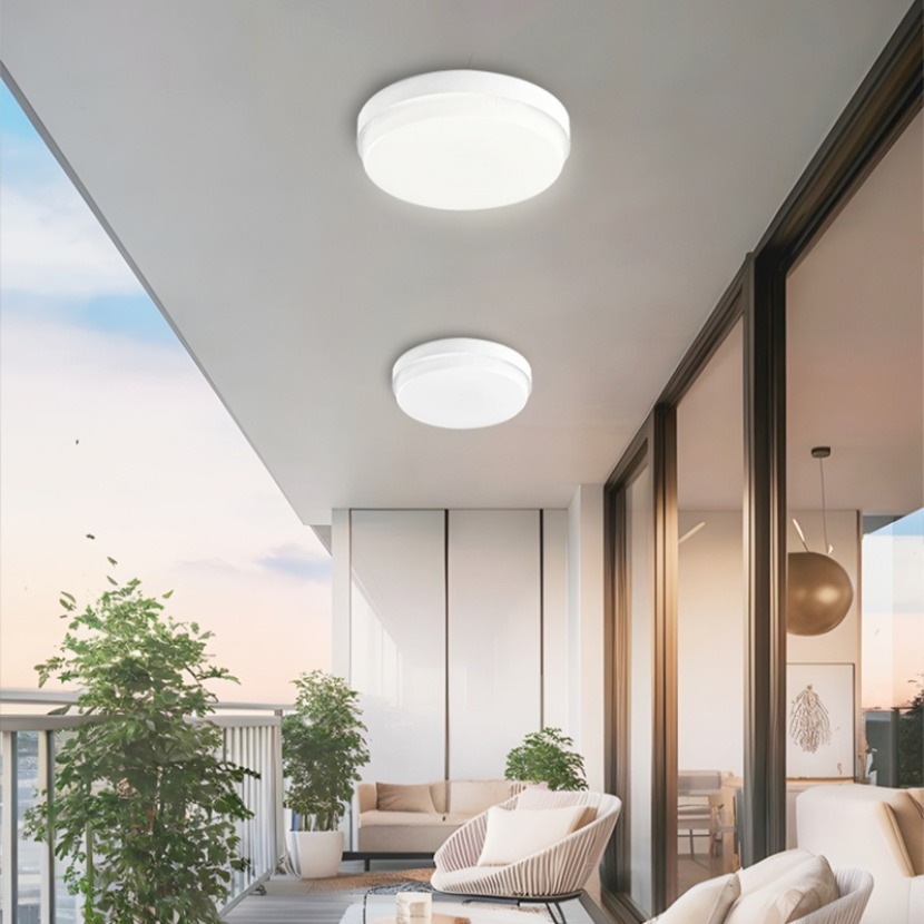モダンなバスルーム LED シーリングライト屋外照明ラウンド - Outdoor Lighting Under Roof のレビューと価格