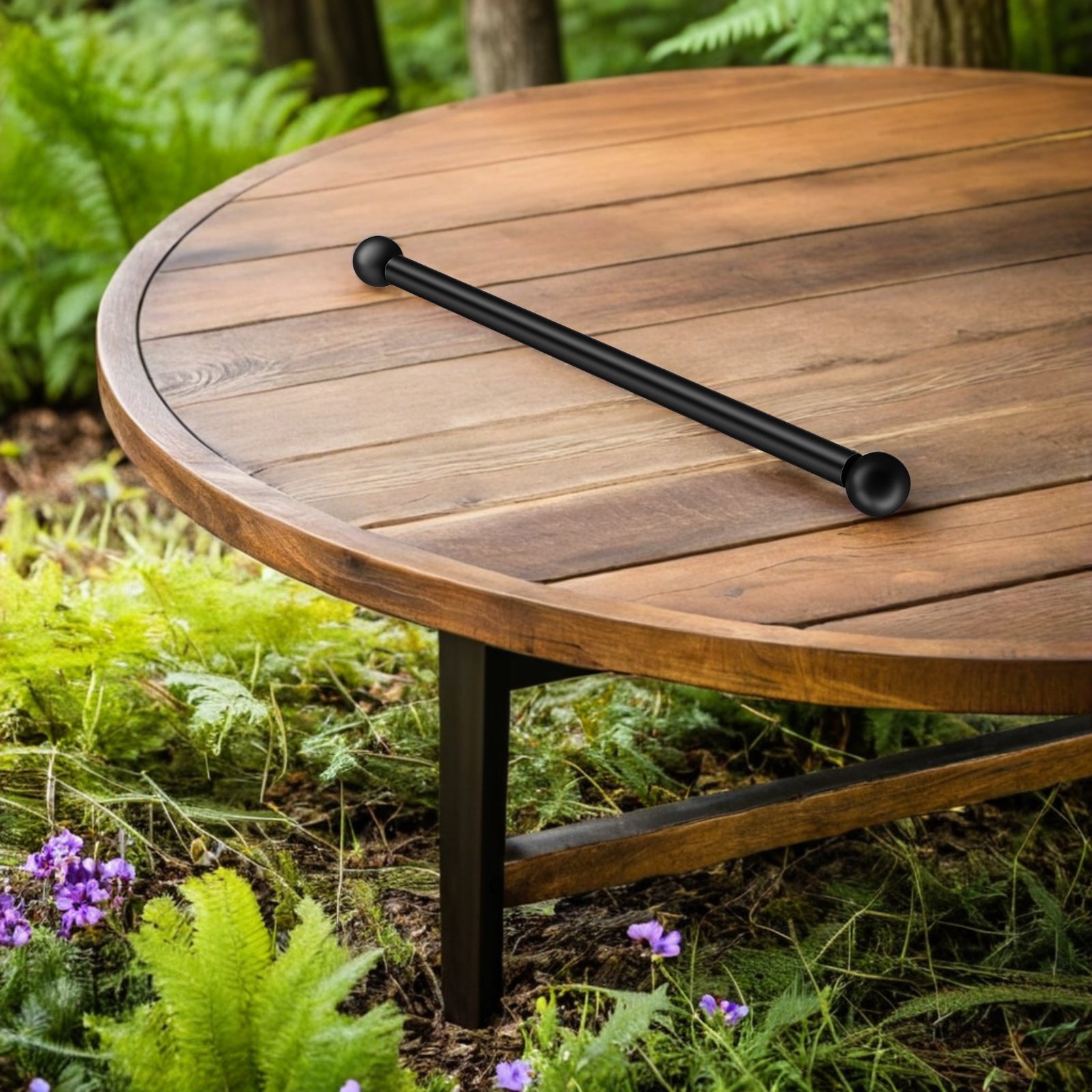 2個入りランプポストクロスアーム ブラックメタル製 耐候性  - Outdoor Lighting Patio のレビューと価格