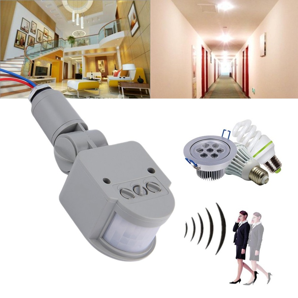 ホット 220V 12V モーション検出器モーションセンサー - Outdoor Lighting Timer Switch のレビューと価格