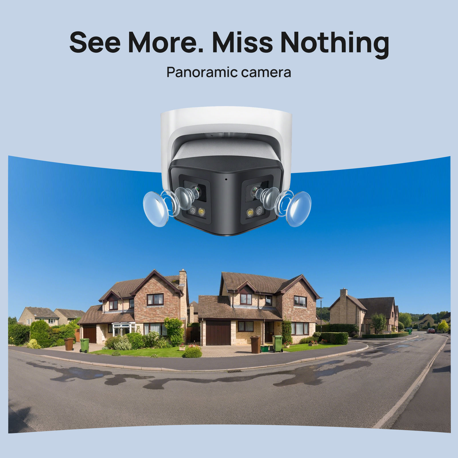 Vikylin 4MP パノラマスマートデュアルライト IP - Outdoor Lighting Under Roof のレビューと価格