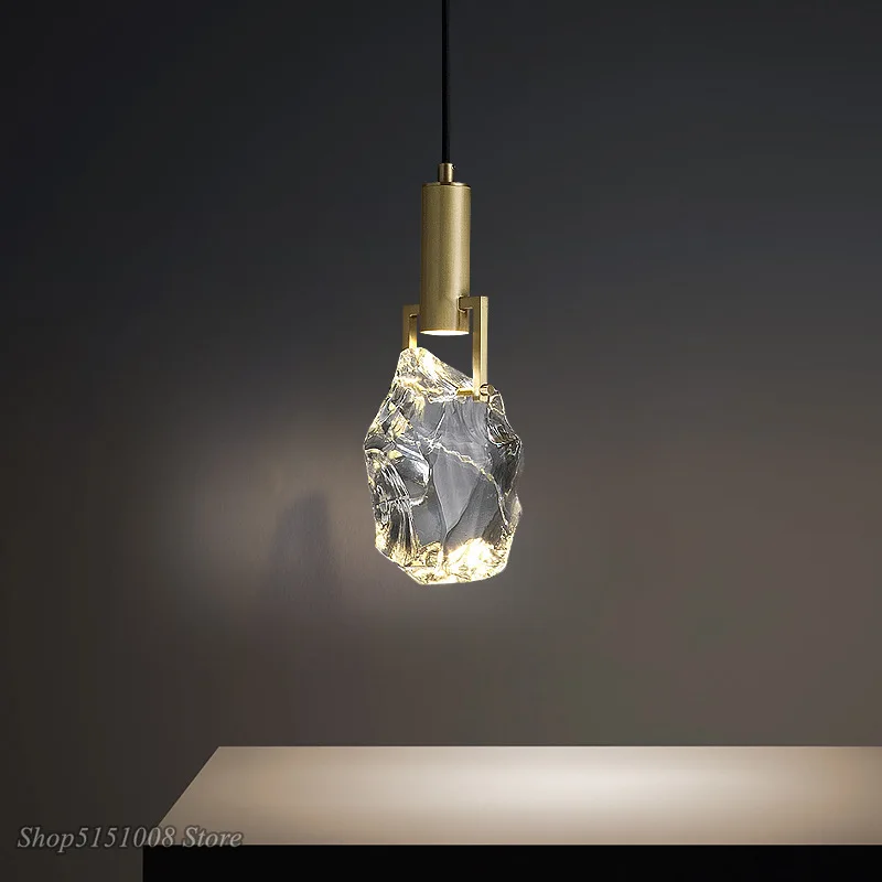 北欧スタイルのクリスタルledハンギングランプ,豪華なデザイ - Outdoor Lighting Pendant のレビューと価格