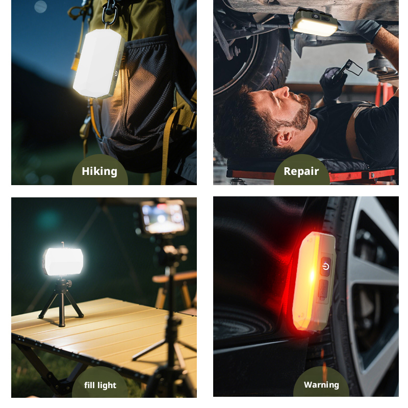 ポータブルアウトドアキャンプランタン超長バッテリー寿命充電式 - Outdoor Lighting Battery のレビューと価格