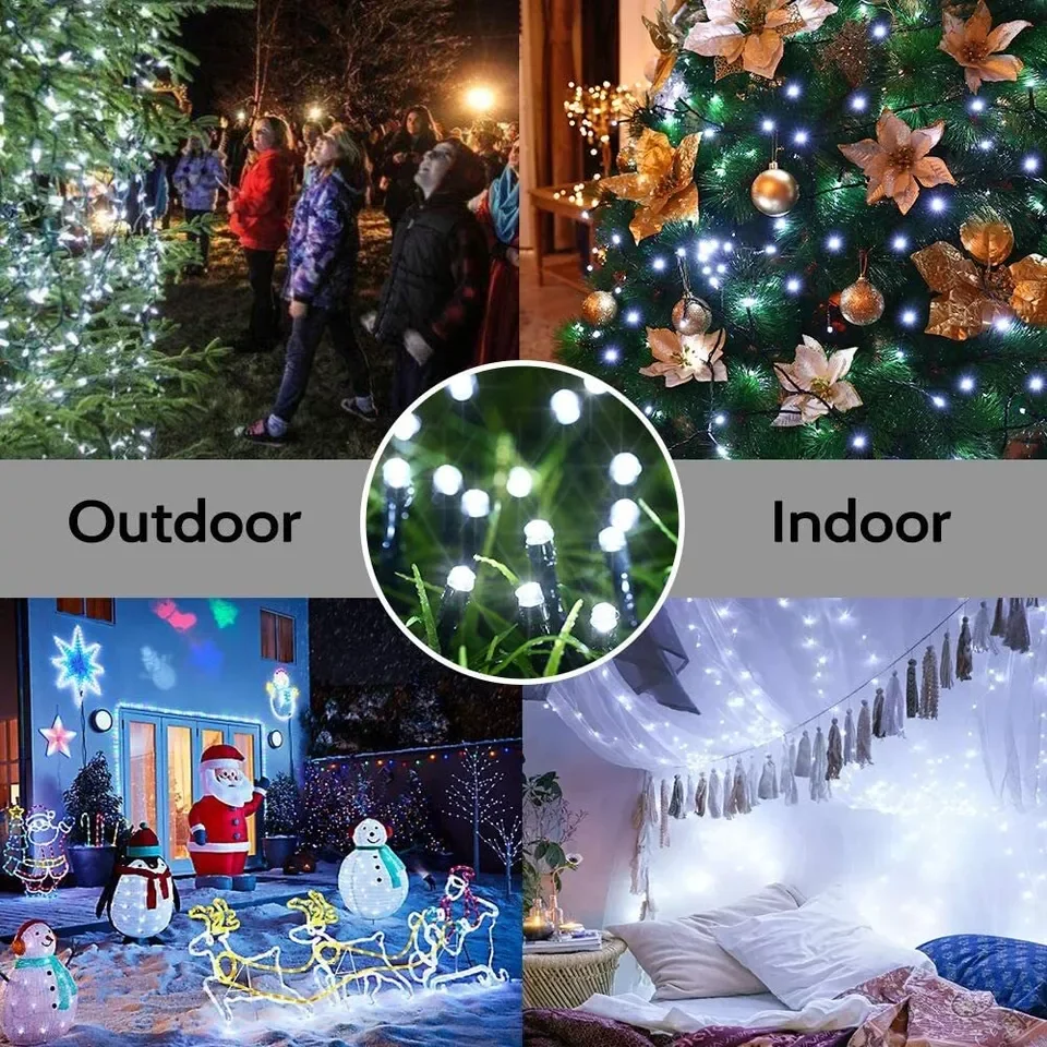 防水ソーラーLEDストリングライト,星空,大気,クリスマス, - Outdoor Lighting Driveway のレビューと価格