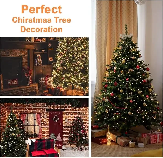 LEDクリスマスツリーライト 新年ガーランドストリング パテ - Outdoor Lighting Tree のレビューと価格
