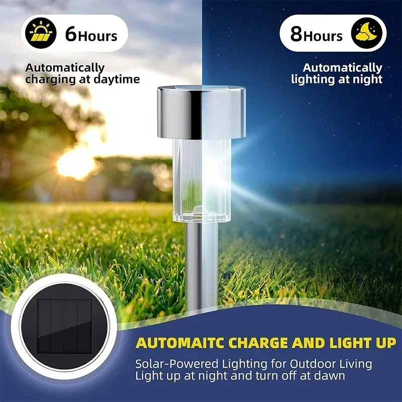 ソーラー屋外ライトガーデンランプ太陽光発電防水風景パス屋外庭 - Outdoor Lighting Gazebo のレビューと価格