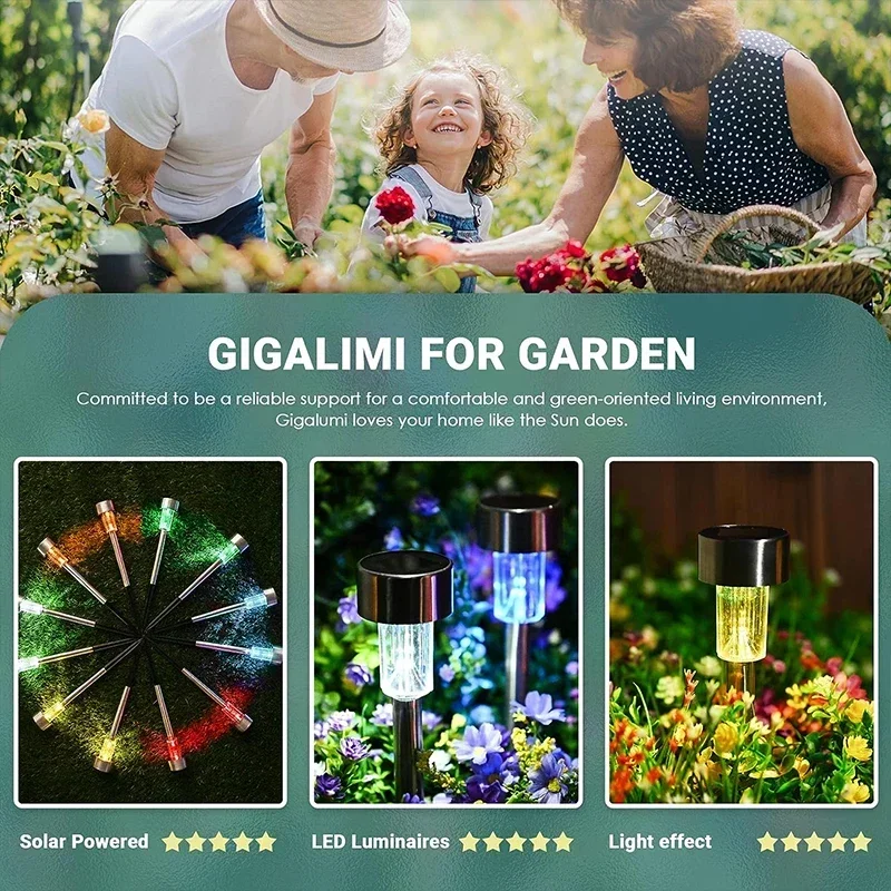 ソーラー屋外ライトガーデンランプ太陽光発電防水風景パス屋外庭 - Outdoor Lighting Gazebo のレビューと価格