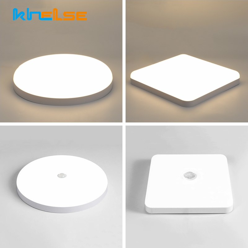 防水 LED シーリングランプ PIR センサー 20 ワッ - Outdoor Lighting Under Roof のレビューと価格