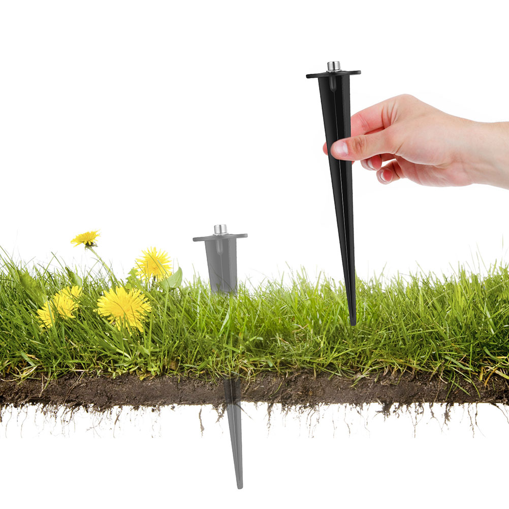 6 個屋外地面ステークガーデンライトスパイクランプヤードステ - Outdoor Lighting In Ground のレビューと価格