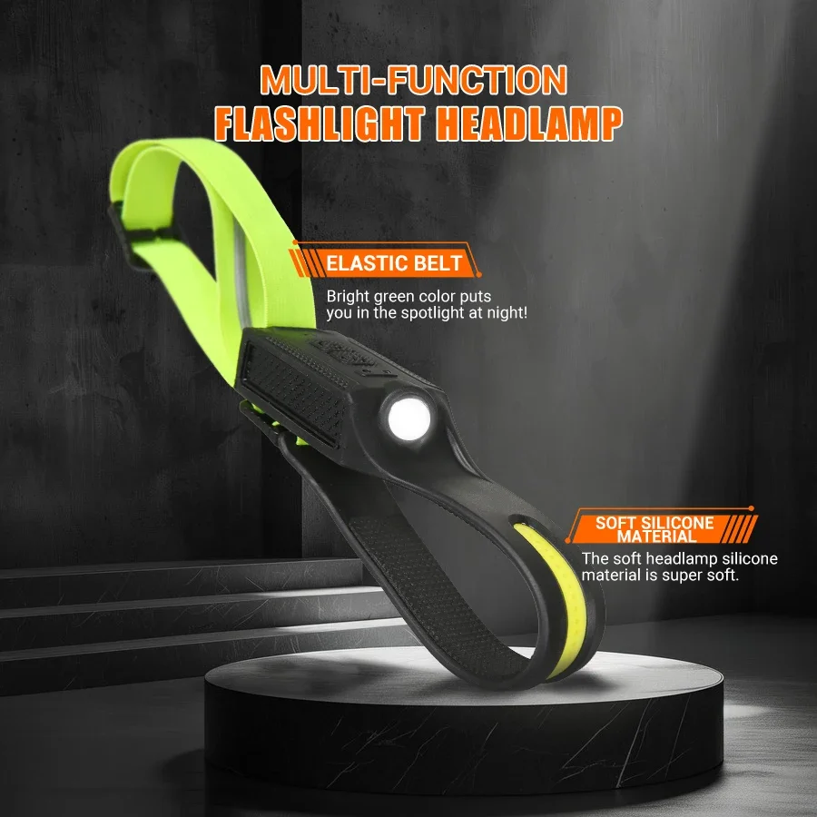 COB ポータブルセンサーヘッドランプ充電式 5 モード照明 - Outdoor Lighting Sensor のレビューと価格