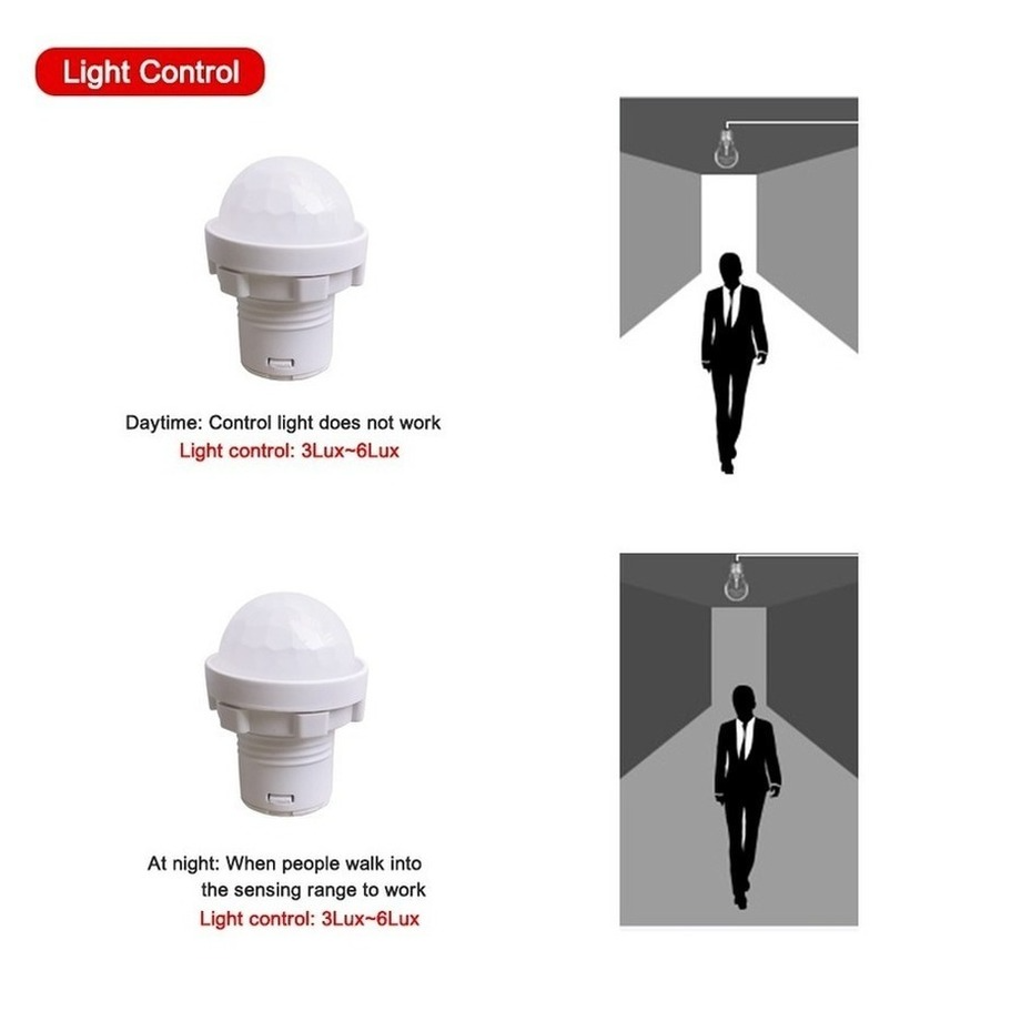 ミニ赤外線LEDナイトライト,110/220V,屋内および屋 - Outdoor Lighting Timer Switch のレビューと価格