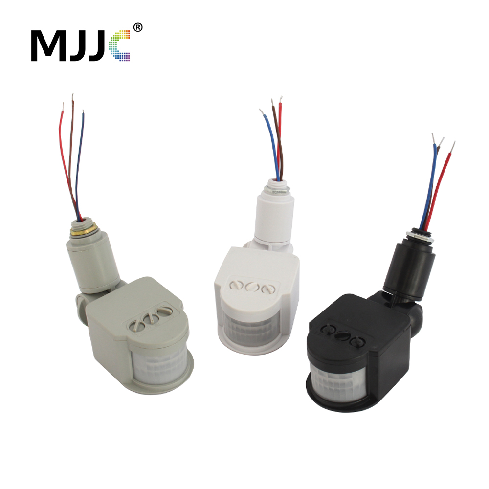 モーションセンサー 220v 12vモーション検出器自動赤外 - Outdoor Lighting Timer Switch のレビューと価格