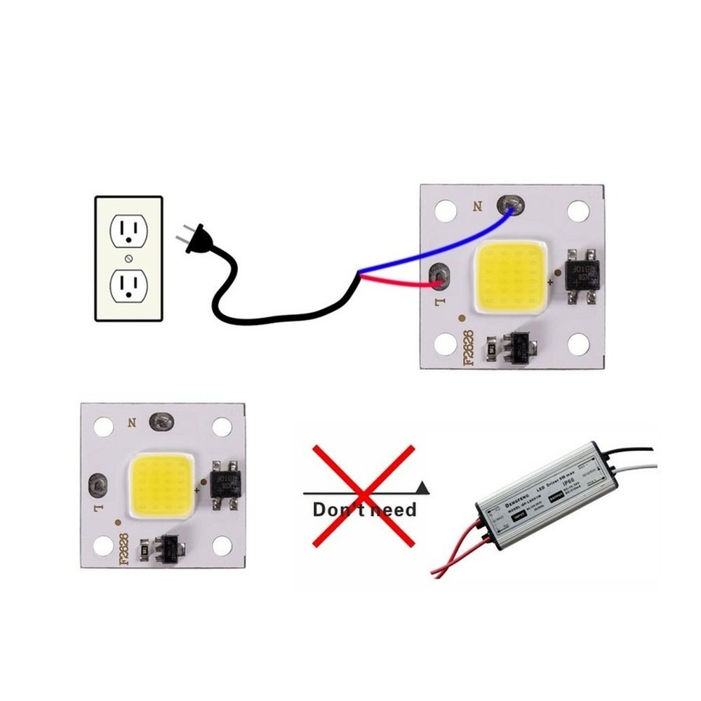 220V LEDチップダイオードランプ,10w cobモジュ - Outdoor Lighting Gazebo のレビューと価格