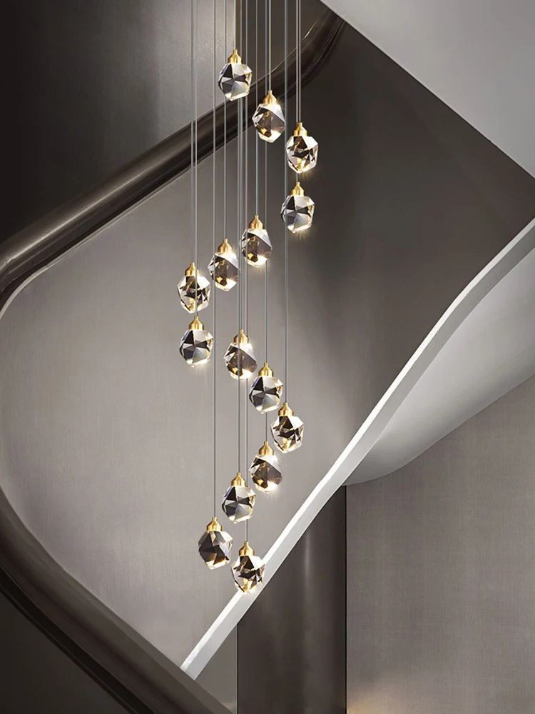 吊り下げ式クリスタル天井ランプ,モダンなデザイン,屋内照明, - Outdoor Lighting Pendant のレビューと価格