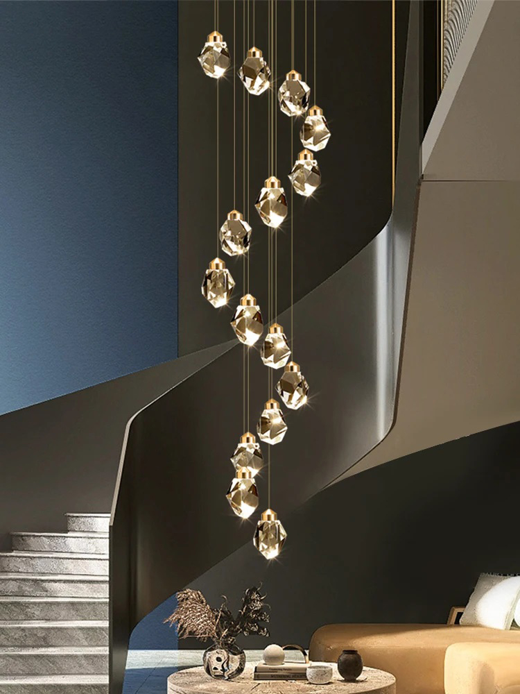 吊り下げ式クリスタル天井ランプ,モダンなデザイン,屋内照明, - Outdoor Lighting Pendant のレビューと価格