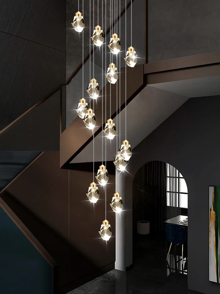 吊り下げ式クリスタル天井ランプ,モダンなデザイン,屋内照明, - Outdoor Lighting Pendant のレビューと価格