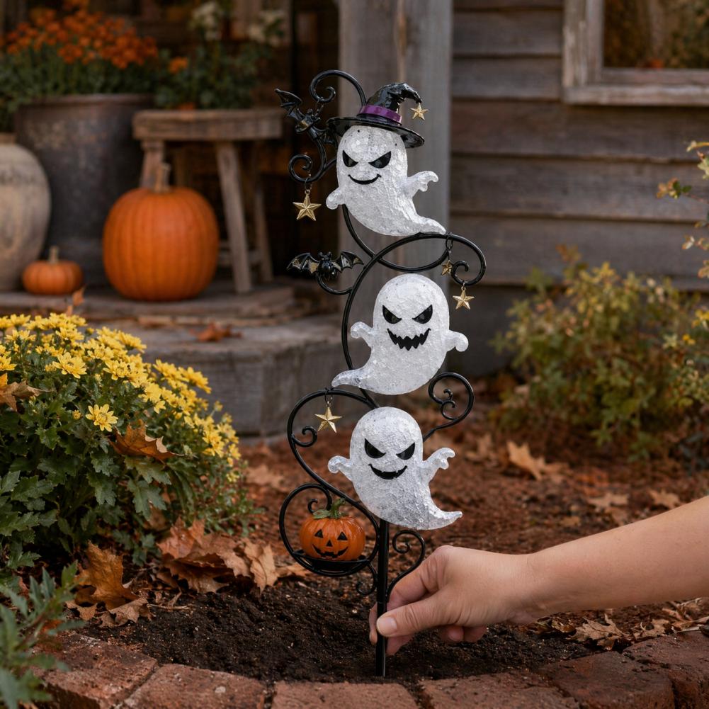 ハロウィン防水LEDグラウンドランプ、不気味な休日の芝生や歩 - Outdoor Lighting In Ground のレビューと価格