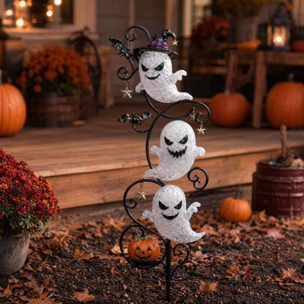 ハロウィン防水LEDグラウンドランプ、不気味な休日の芝生や歩 - Outdoor Lighting In Ground のレビューと価格