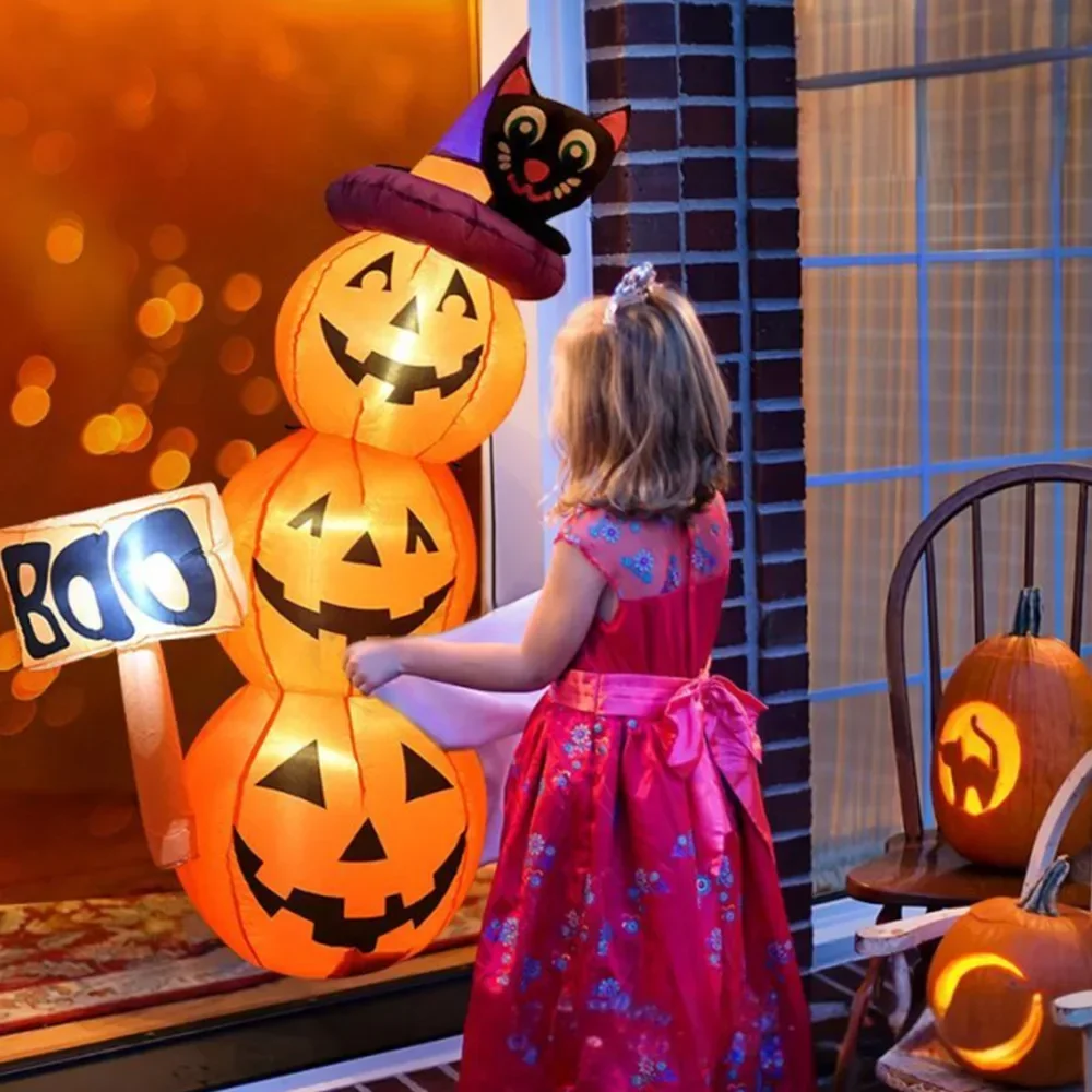 LEDライト内蔵のハロウィーンインフレータブルモデルカボチャ - Outdoor Lighting Gazebo のレビューと価格