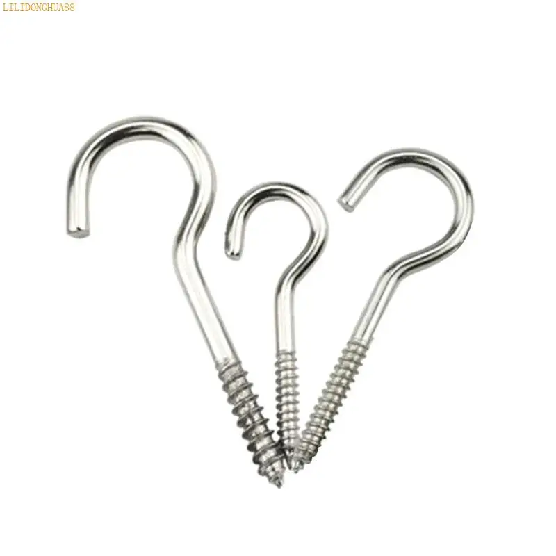 J1HA 20 個天井フックステンレス鋼スクリューアイフック - Outdoor Lighting Under Deck のレビューと価格