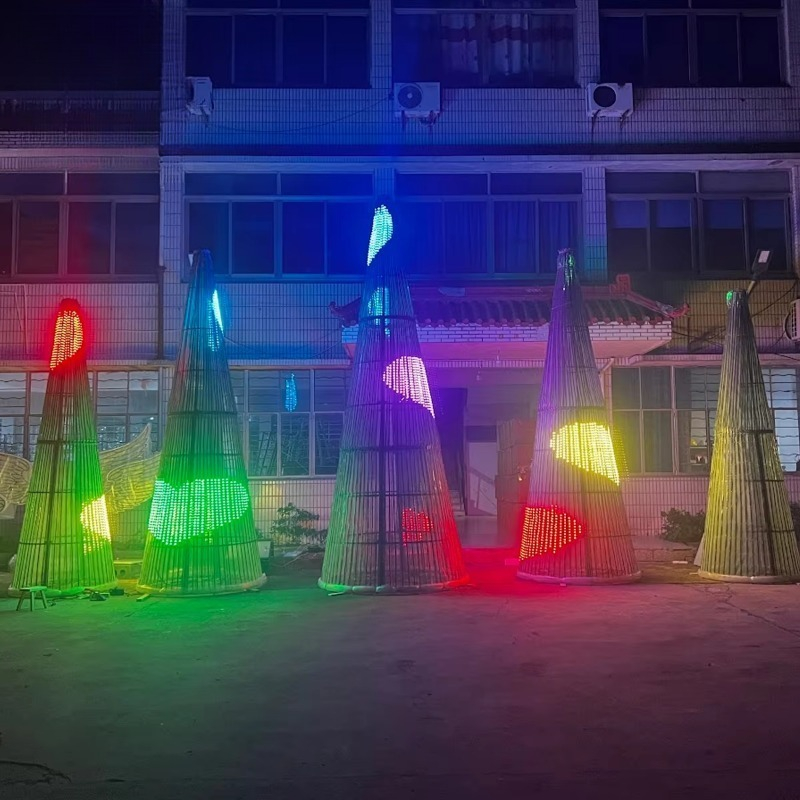 LEDクリスマスツリーライト 大型屋外防水 プログラム可能な - Outdoor Lighting Tree のレビューと価格