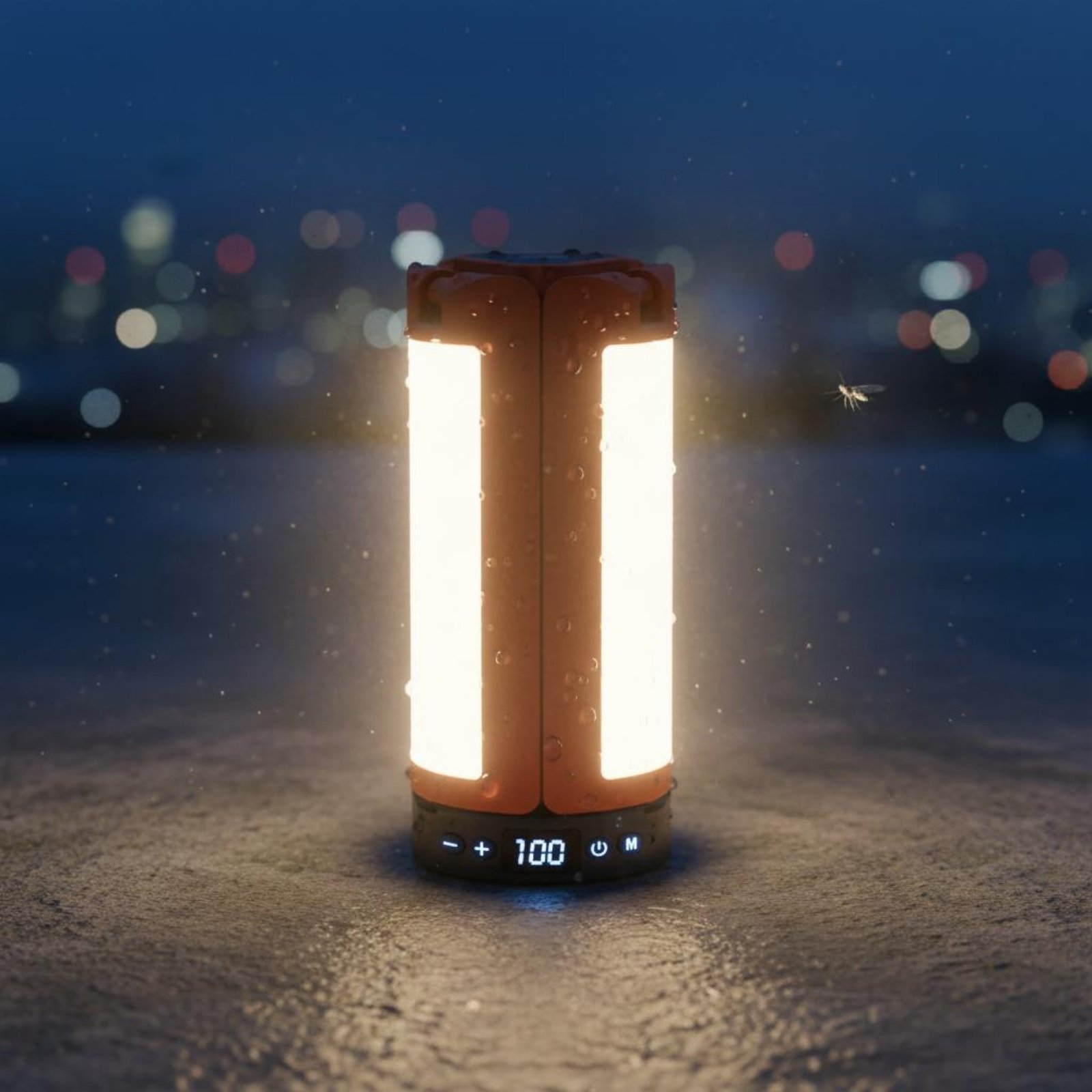 伸縮式テントランプ高さ調節可能ポータブルキャンプランプ折りた - Outdoor Lighting Battery のレビューと価格