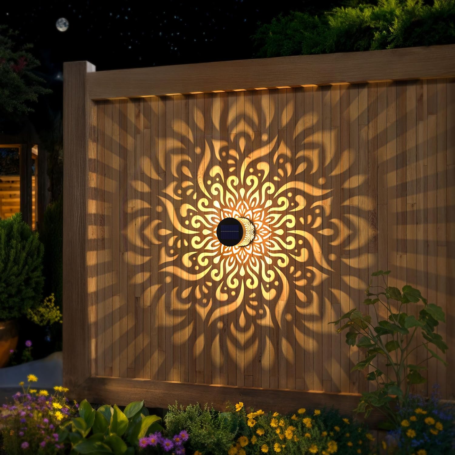 2個セット ソーラーガーデンライト IP65 耐久性のある金 - Outdoor Lighting Driveway のレビューと価格
