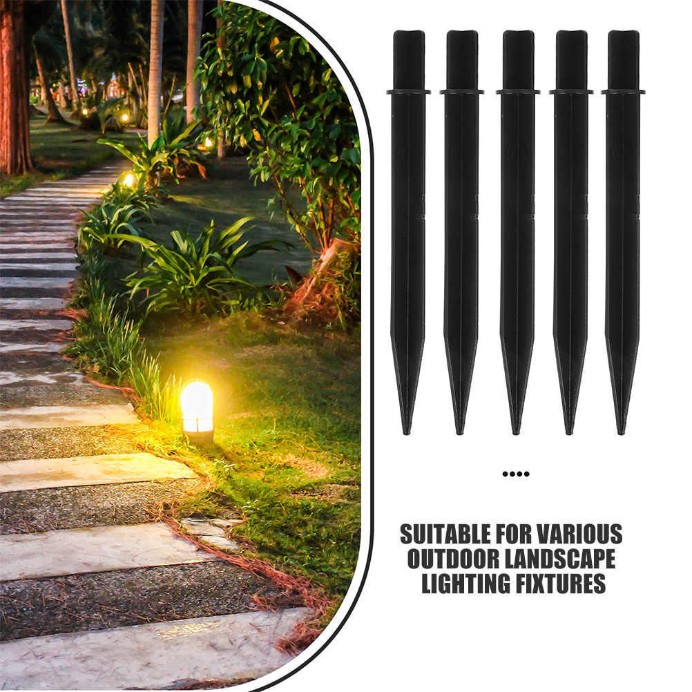 18個入りソーラーライト用グラウンドステーク、プラスチック製 - Outdoor Lighting Pathway のレビューと価格