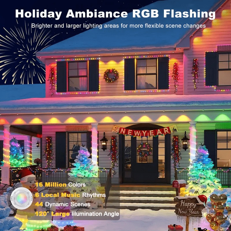 スマート屋外軒先ライト、常設屋外照明、IP67防水、アプリ制 - Outdoor Lighting Timer Switch のレビューと価格